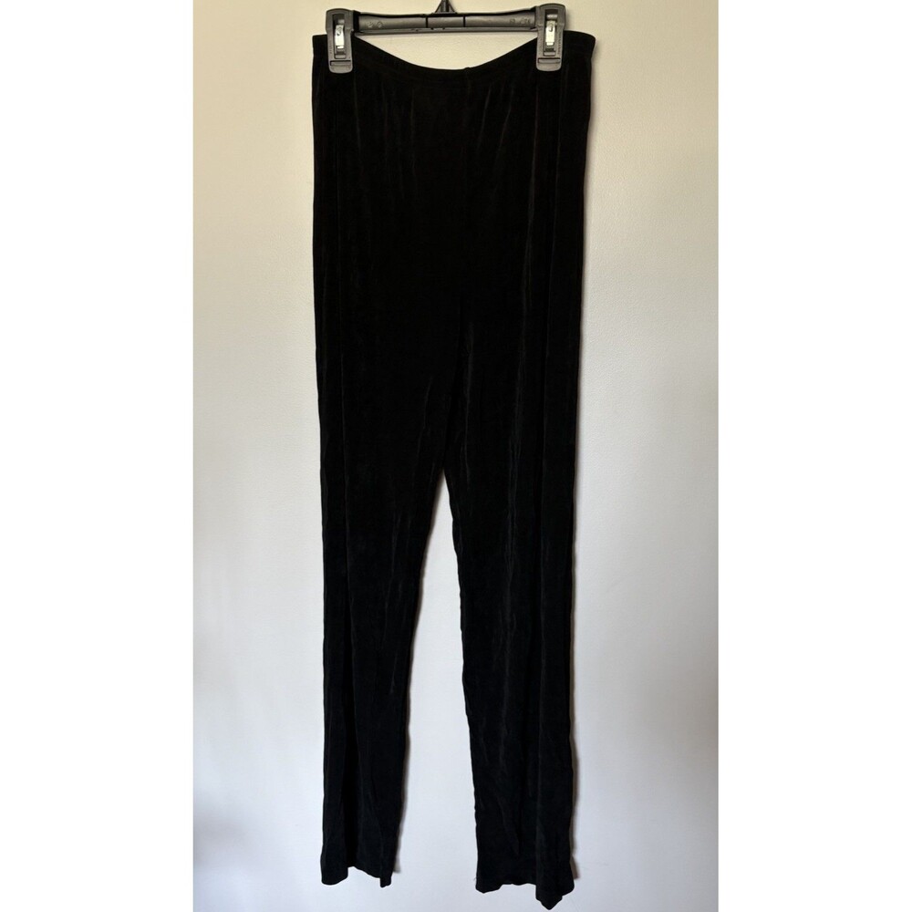 Softwear By Mark Singer Women’s Lounge Pants, Size Small, Black, Vintage